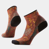 Women's Bike Paisley Print Ankle Socks