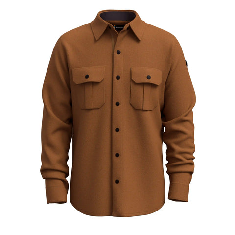 Anchor Line Shirt Jacket
