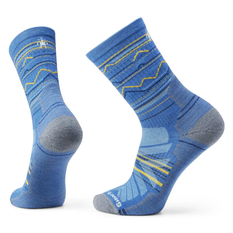 Hike Mountain Range Crew Socks