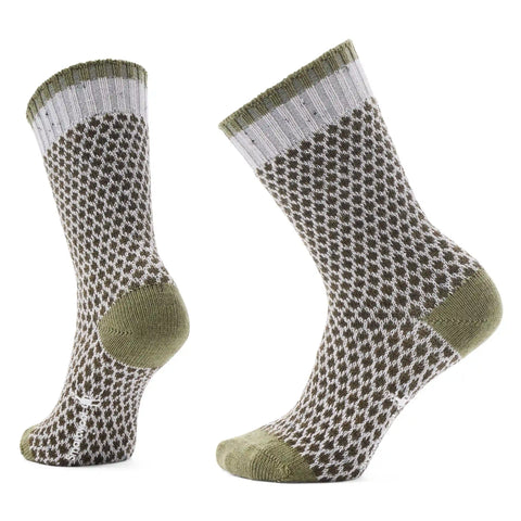 Women's Everyday Cozy Popcorn Polka Dot Crew Socks