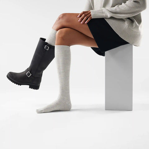 Women's Everyday Cable Knee High Socks