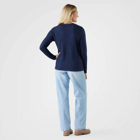 Women's Thermal Merino Rib Crew
