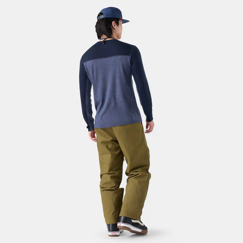 Men's Classic Thermal Merino Base Layer Colorblock Crew