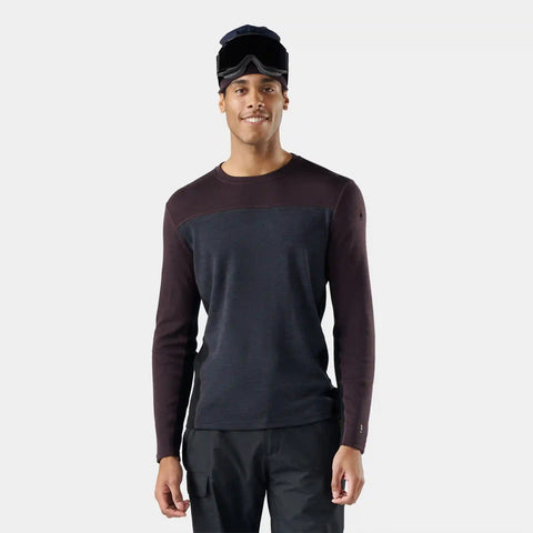 Men's Classic Thermal Merino Base Layer Colorblock Crew