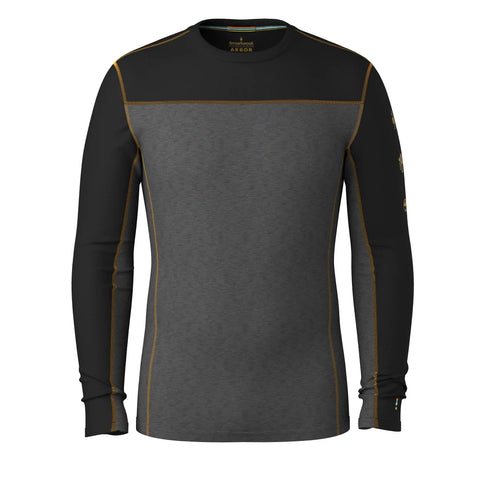 Men's Classic Thermal Merino Base Layer Colorblock Crew Boxed
