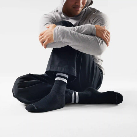 Everyday Athletic Striped Crew Socks
