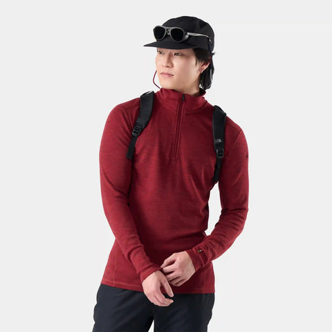 Men's Classic Thermal Merino Base Layer 1/4 Zip