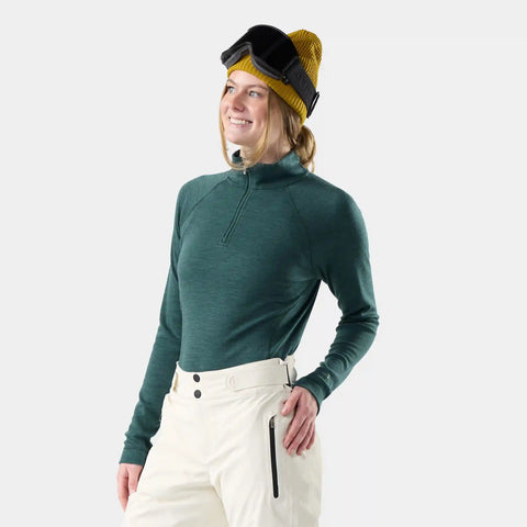 Women's Classic Thermal Merino Base Layer 1/4 Zip Boxed