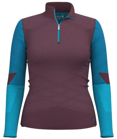 Women's Intraknit™ Thermal Merino Base Layer Colorblock 1/4 Zip