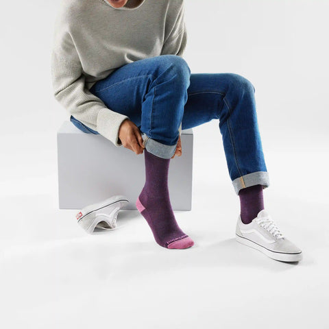 Women's Everyday Roll Top Crew Socks
