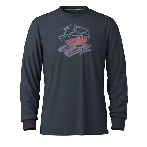 Snowcat Graphic Long Sleeve Graphic Tee