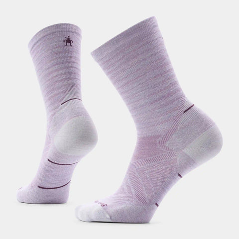 Women's Run Pattern Crew Socks