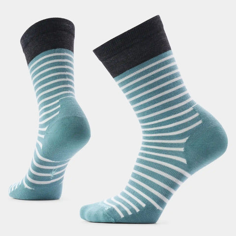 Women's Everyday Pin Stripe Crew Socks