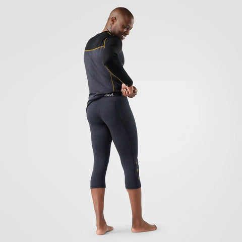 Men's Classic Thermal Merino Base Layer 3/4 Bottom Boxed