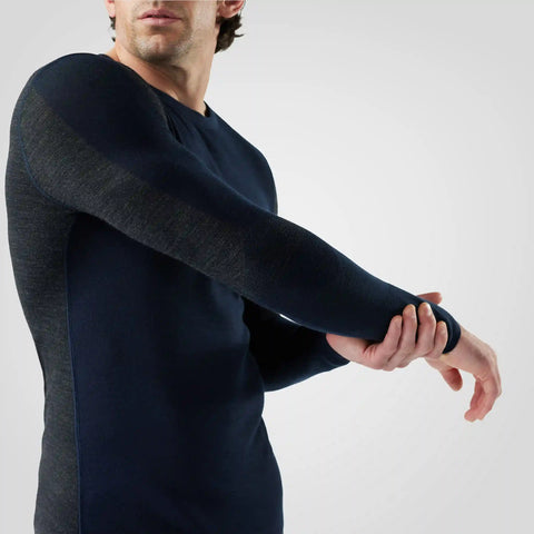 Men's Intraknit™ Thermal Merino Base Layer Colorblock Crew