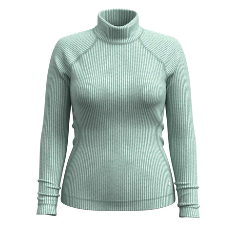 Women's Thermal Merino Rib Turtleneck