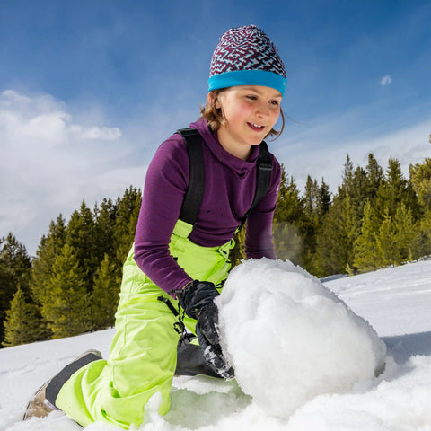 Kids' Thermal Merino Reversible Cuffed Beanie
